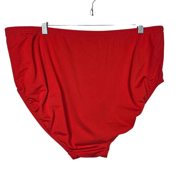 Red and Black Performance Swimwear - Picture 8 of 9